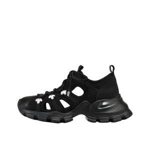 Нескользящие, износостойкие, дышащие низкие повседневные туфли для женщин FED, Black