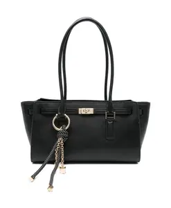 Современная небольшая кожаная сумка-мессенджер Hamilton Michael Kors, черный