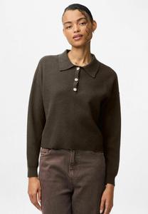 Поло Pieces Polo shirt, Delicioso/Brown