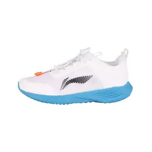 LINING YOUNG Детские кроссовки Le You Pre Slip с антискользящим покрытием, низкие, белые, синие