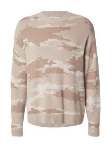 Свитер HOLLISTER INTARSIA, Cappuccino/Light brown