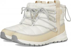 Женские ботинки The North Face ThermoBall WP водонепроницаемые стеганые, бело-бежевый