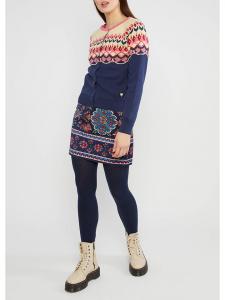 Кардиган темно-синего цвета Blutsgeschwister