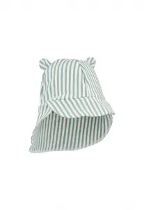 Солнцезащитная шляпа senia из жатой ткани с ушками, унисекс. Liewood, Peppermint/Sandy