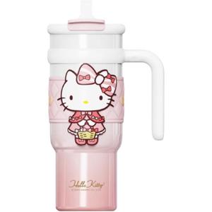 Echos Hello Kitty Ice King термостакан 900 мл Sanrio, розовый белый