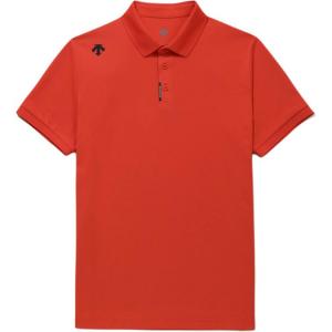 Футболка-поло TOUGH Unisex DESCENTE, оранжевый