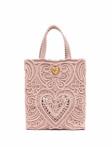 Dolce & Gabbana маленькая сумка-тоут Beatrice, розовый
