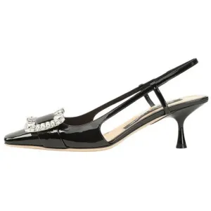 SERGIO ROSSI SR Twenty туфли-лодочки на каблуке 6 см женские black