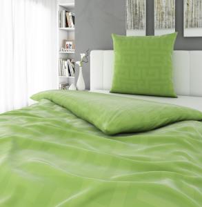 Двустороннее Постельное белье мила сатин Bio:Vio, зеленый