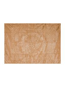 Шерстяное одеяло Almina Extra Soft 200x240 см, 100% полиэстер, с цветами, коричневого цвета Almina