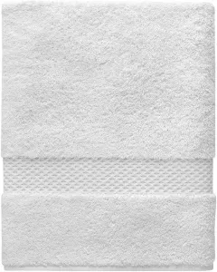 Серебряные (светло-серые) Полотенца Yves Delorme Etoile - Роскошное роскошное постельное белье из плюша и мягкости - 100% Натуральное и органическое - Турецкое полотенце с высокой впитывающей способностью, серый