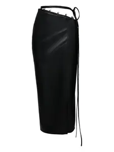 Юбка с запахом Lika, черный