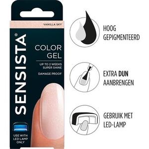 Цветной гель Sensista Vanilla Sky — телесный
