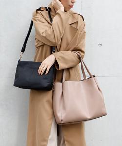 Женская сумка-тоут, которую можно использовать как самостоятельное изделие: нейлоновый мешок, большой формат А4, внутренний мешок Aroco, цвет Mocha