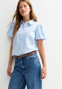 Блуза New Look Button-down blouse, Blue Pattern/Blue