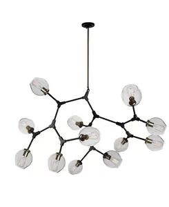 Органическая люстра Artcraft Lighting, brass