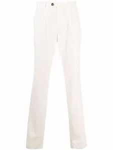 Узкие брюки чинос Brunello Cucinelli, белый