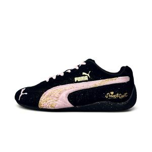 PUMA Speedcat Collection черные розовые золотые низкие кеды унисекс Black Gold Pink