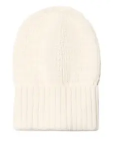 Шерстяная шапка из чистой шерсти Fabiana Filippi, белый