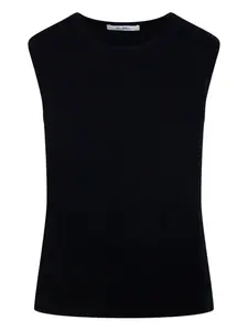 Топ без рукавов MAX MARA, черный