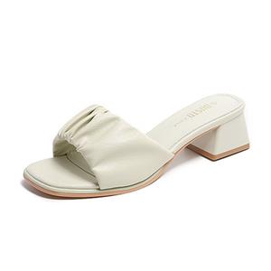 DUSTO Женские противоскользящие шлепанцы желто-зеленые, цвет Yellow Green