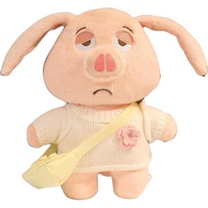 Милые креативные костюмированные плюшевые куклы свинки высота 30см BALITU, белый