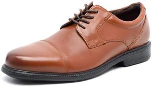 Мужские оксфорды Rockport Charles Road с закрытым носком, British Tan