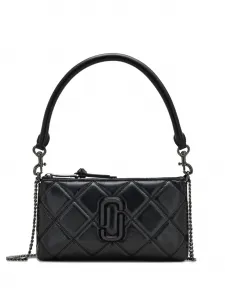 Сумка через плечо The Quilted Utility Snapshot MARC JACOBS, черный