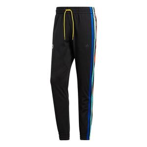 Спортивные штаны adidas Harden Fle Pant Basketball polar fleece Bundle Feet Sports Long Pants Black, черный