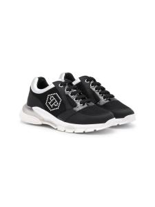 Philipp Plein кроссовки Runner Crystal с логотипом, черный