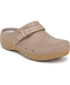 Женские кроксы Feel Chill с круглым носком для восстановления Dr. Scholl's, коричневый/бежевый