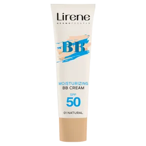 Увлажняющий окрашивающий bb-крем с spf50 натуральный Lirene Dermoprogram, 30 мл