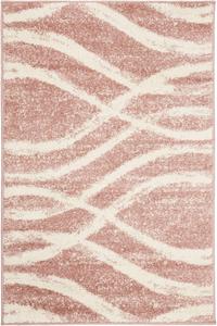 Ковер SAFAVIEH, 77 x 122 см, Adirondack Collection, Rose & Cream, современный дизайн с эффектом потертости, не линяет и прост в уходе, идеален для помещений с высокой проходимостью: прихожая, гостиная, спальня (ADR125Z)