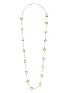 Колье Chroma Swarovski, золотой