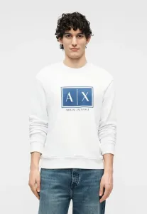 Толстовка Armani Exchange, Optical White