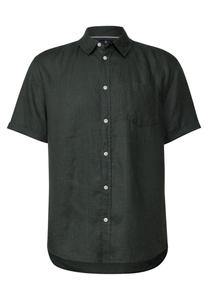 Рубашка на пуговицах классического кроя Street One MEN, Dark green