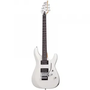 Schecter C-6 Deluxe Floyd Rose - гриф из палисандра, сатиново-белый