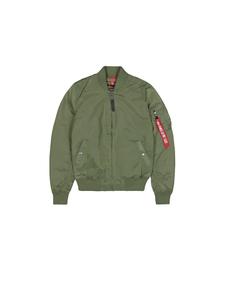 ALPHA INDUSTRIES Куртка межсезонная 'MA-1 TT' в цвете Green