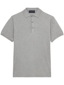 Рубашка поло тонкой вязки Brooks Brothers, серый