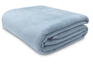 Одеяло Zollner светло-голубой, 150/200 см