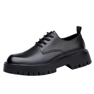 KACHILANG Мужские повседневные туфли с низким верхом, черные/серые