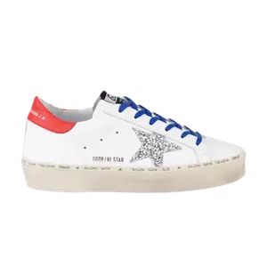 Кроссовки Golden Goose Wmns Hi Star White Silver Glitter, белый