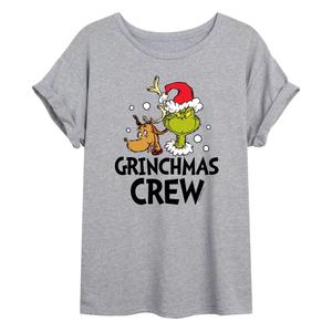 Размерная футболка с рисунком Dr. Seuss's The Grinchmas Crew для юниоров Licensed Character