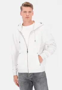 Толстовка на молнии Dreimaster, Offwhite Melange