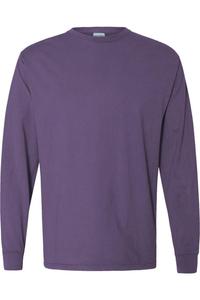 Футболка с длинным рукавом ComfortWash by Hanes Garment-Dyed, цвет grape soda