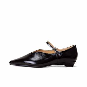 Повседневные однобортные туфли женские SHOEMAKER QUEEN, Classic Black