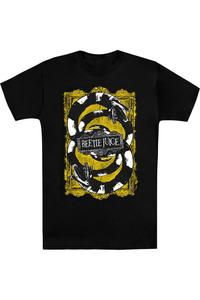 Футболка Beetlejuice We Got Worms с коротким рукавом для взрослых Gildan, черный