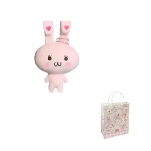 Очаровательный милый подвесной плюшевый кролик высотой 8см MENGXIAOZAI