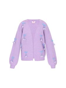 Женский кардиган сиреневого цвета myMo