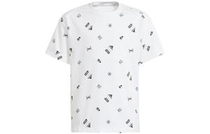 Детская футболка Adidas, белый